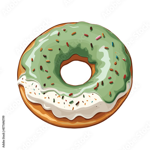 Delightful Donut Illustration