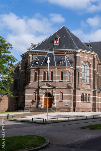Εκτύπωση καμβά Great Church or Queen's Church (De Grote Kerk or Koninginnekerk, 1892) is a church building in city of Apeldoorn in the Dutch province of Gelderland