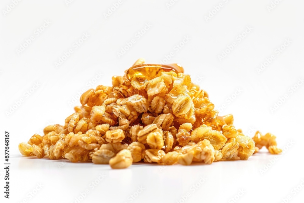 A pile of walnuts arranged neatly on a white surface, suitable for use in food or still life photography A pile of walnuts arranged neatly on a white surface, suitable for use in food or still life photography
