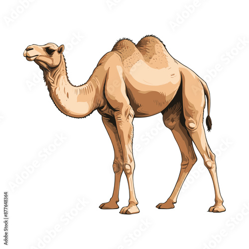 Dromedary Camel Illustration