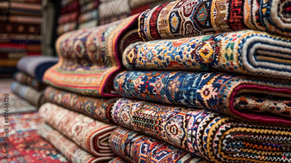a lot of kinds of rugs and carpets on display a lot of kinds of rugs and carpets on display