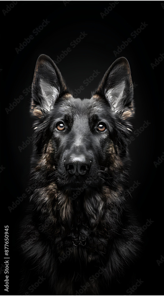 Fototapeta premium german shepherd dog