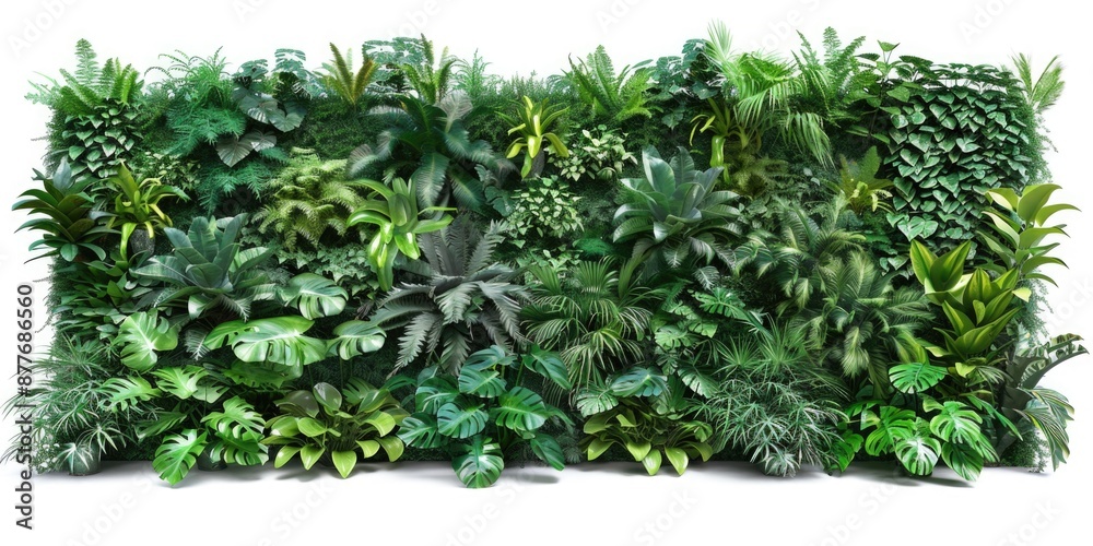 Group of plants growing close to each other, often found in nature Group of plants growing close to each other, often found in nature