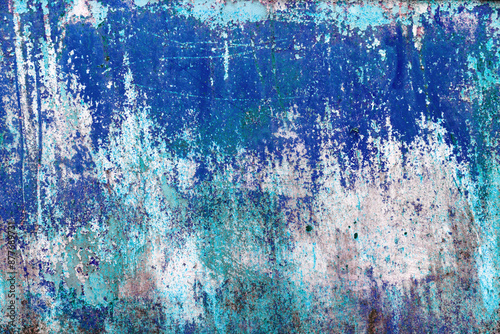 Obraz na płótnie Grunge metal surface texture background w salonie