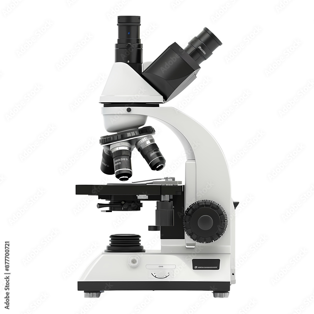 Electron microscope vector isolated transparent background Electron microscope vector isolated transparent background
