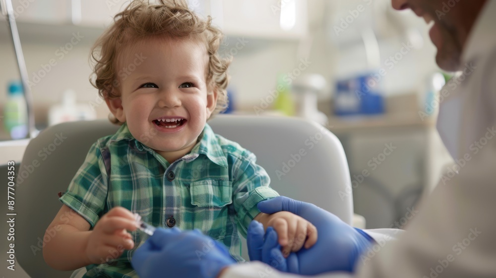 The child at the doctor The child at the doctor