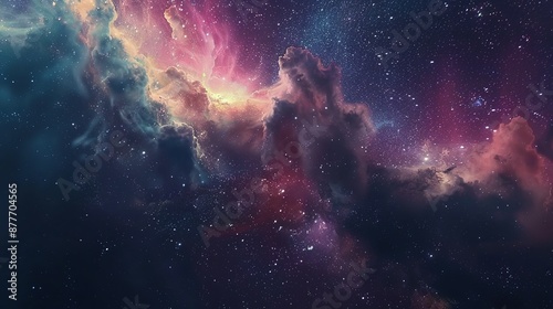 Gorgeous Milky Way Galaxy Image Element