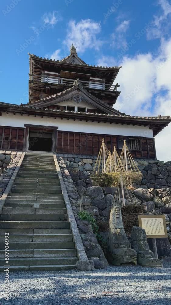 Maruoka Castle, one of twelve original castles left in Japan Maruoka Castle, one of twelve original castles left in Japan