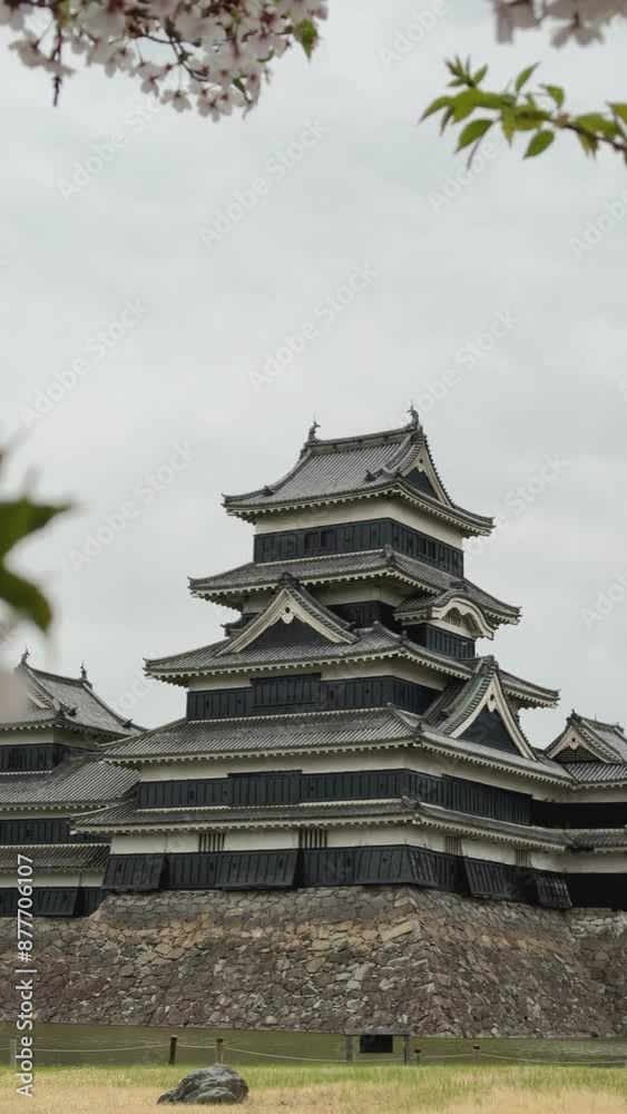 National Treasure of Japan, Matsmoto Castle. National Treasure of Japan, Matsmoto Castle.