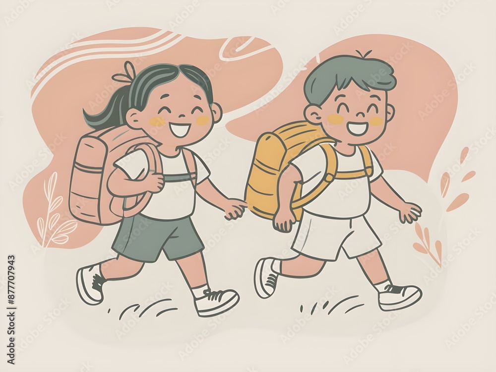 3d happy Young Student Character Back to school Concept 3d happy Young Student Character Back to school Concept