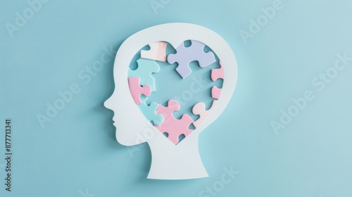 Wallpaper Mural The Puzzle in Head Torontodigital.ca