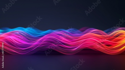 Quantum optics branch of optics dealing with quantum phenomena like entanglement and superposition, pivotal for quantum technologies. Background Illustration, Bright color tones, , Minimalism,