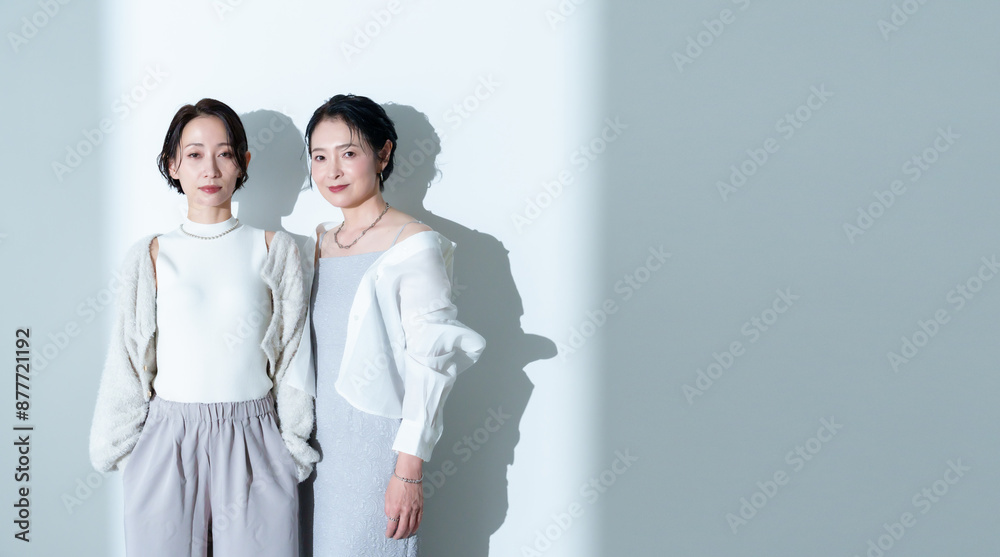 女性 ファッションモデル ミセスモデル ポートレート 女性 ファッションモデル ミセスモデル ポートレート