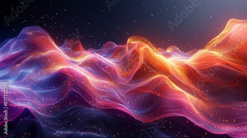 Quantum nonlocality defies classical intuitions by showing that particles can be instantaneously correlated across distances challenging our understanding of space and time Background Illustration, photo