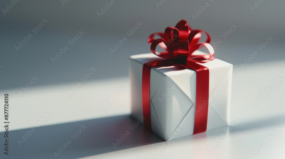 The Gift with Red Bow The Gift with Red Bow