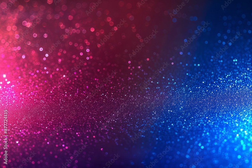 A colorful background with blue and red sparkles A colorful background with blue and red sparkles