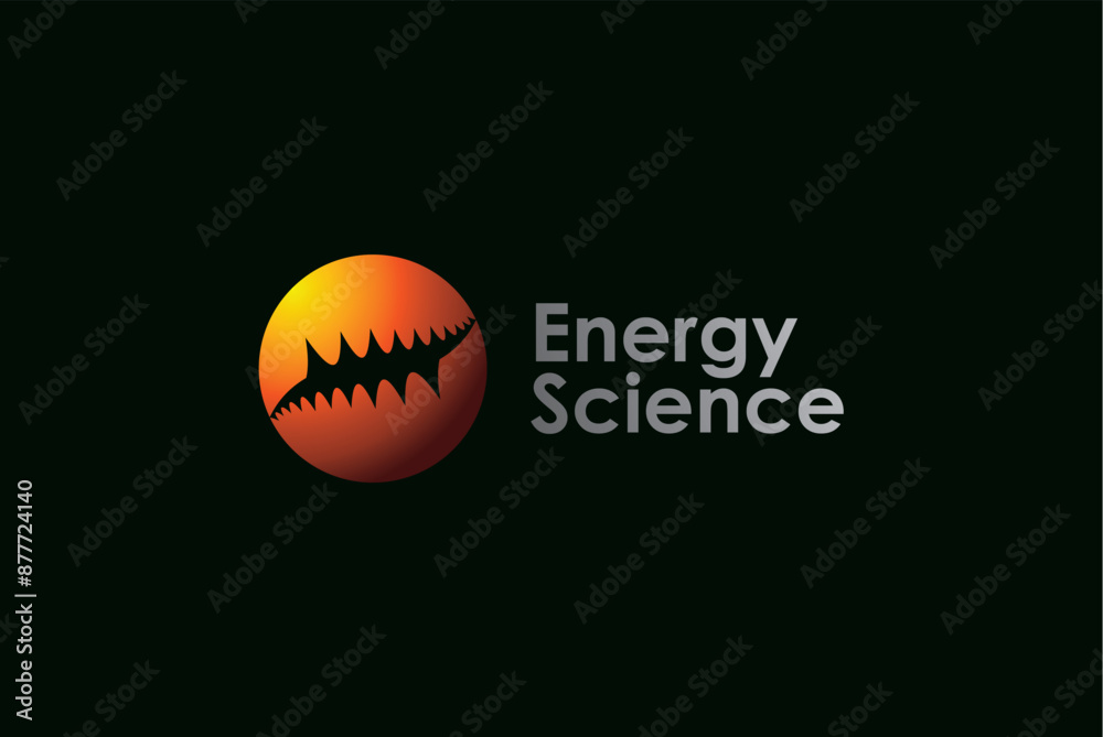 Energy science global logo design vector image editable Energy science global logo design vector image editable