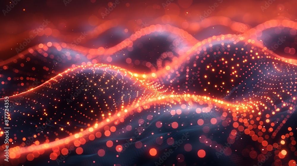 Quantum dephasing describes the loss of coherence in a quantum system due to environmental interactions impacting the performance and stability of quantum devices Background Illustration, Bright Quantum dephasing describes the loss of coherence in a quantum system due to environmental interactions impacting the performance and stability of quantum devices Background Illustration, Bright