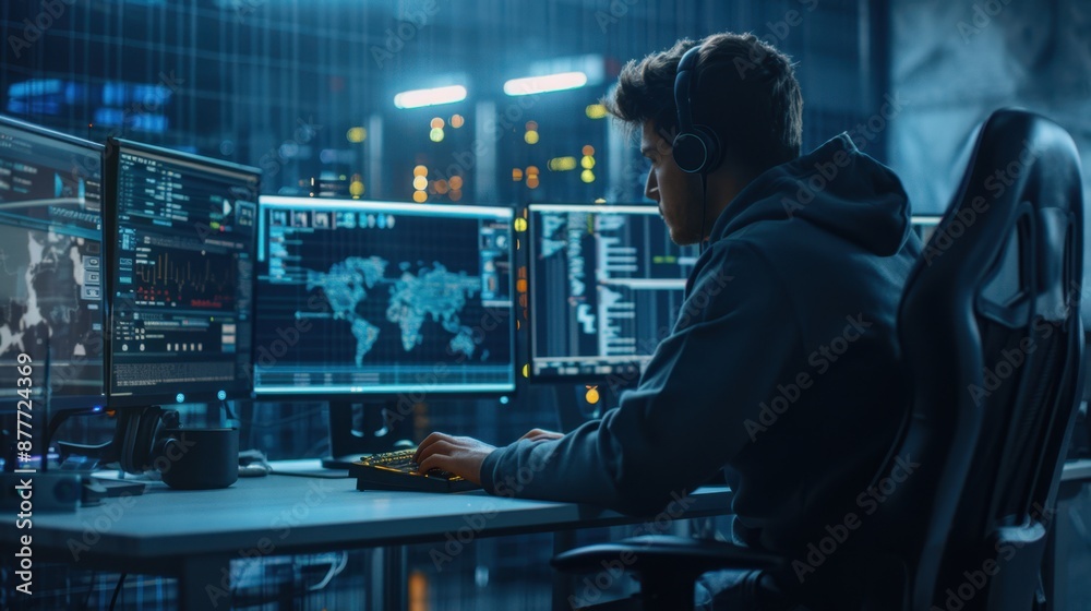 A Hacker at Multiple Monitors A Hacker at Multiple Monitors