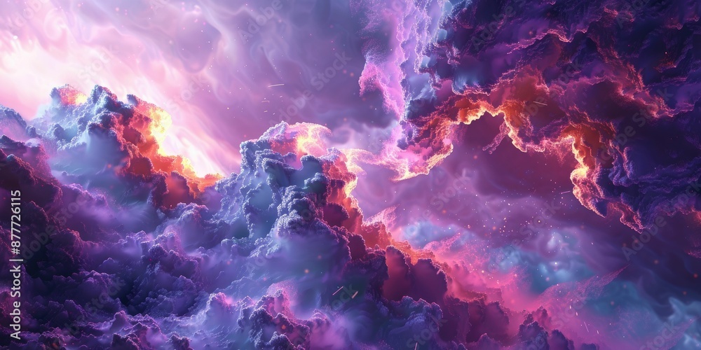 Fototapeta premium Celestial Cloudscape