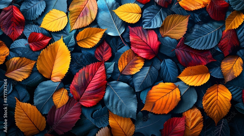 Autumn leaves patterns capture the essence of fall with rich hues and intricate designs perfect for seasonal backgrounds and decorative projects Background Illustration, Bright color tones, , Autumn leaves patterns capture the essence of fall with rich hues and intricate designs perfect for seasonal backgrounds and decorative projects Background Illustration, Bright color tones, ,