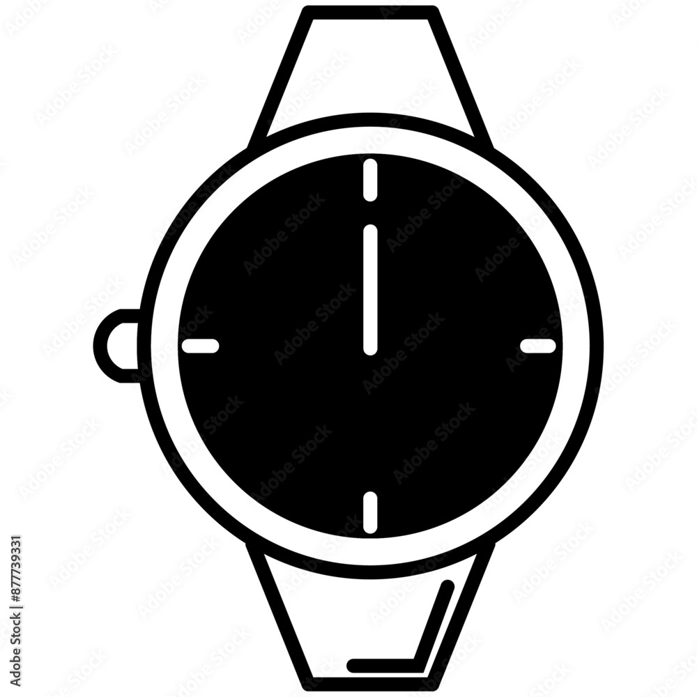 Time Clocks Icon Vector Illustration Time Clocks Icon Vector Illustration