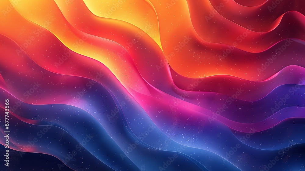 Obraz premium Zigzag backgrounds with dynamic patterns create an energetic look ideal for playful designs Background Illustration, Bright color tones, , Minimalism,