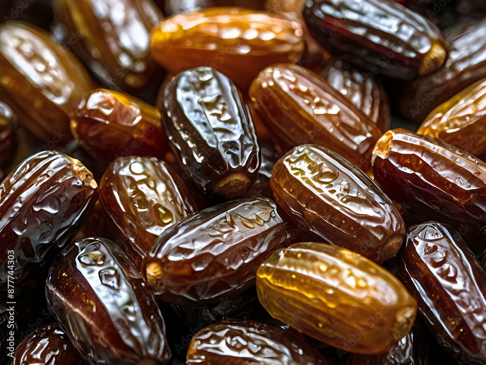dates close up. date palm background. Date palm on a traditional craftsman market.Horizontal image. dates close up. date palm background. Date palm on a traditional craftsman market.Horizontal image.