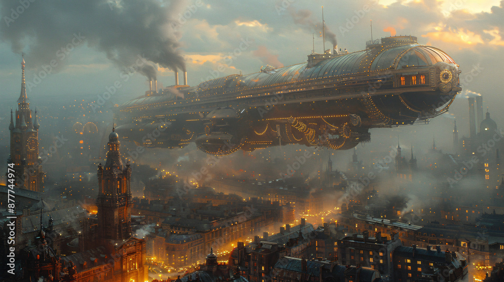 fantasy airship fantasy airship