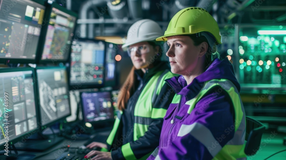 Women Engineers in Control Room