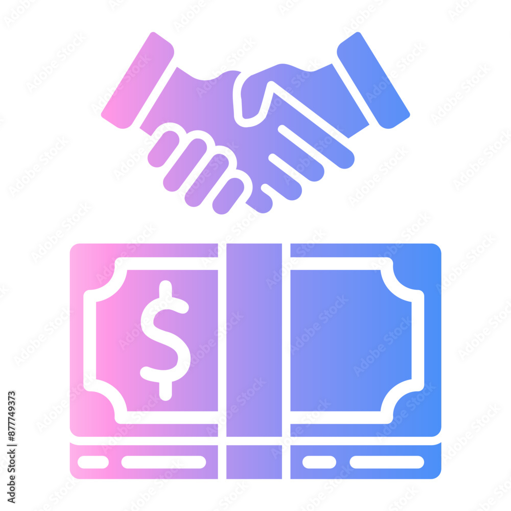 bribe Gradient icon bribe Gradient icon