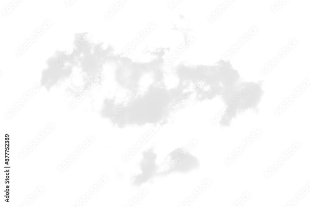 Fototapeta premium Tło, chmury, dym, białe i czarne 