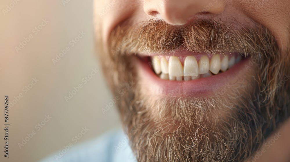 Obraz premium The Smiling Bearded Man