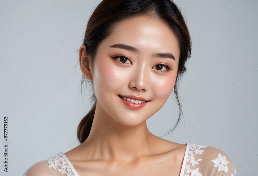 beautiful korean japan asian woman makeup model skincare glamour skin face commercial beautiful korean japan asian woman makeup model skincare glamour skin face commercial