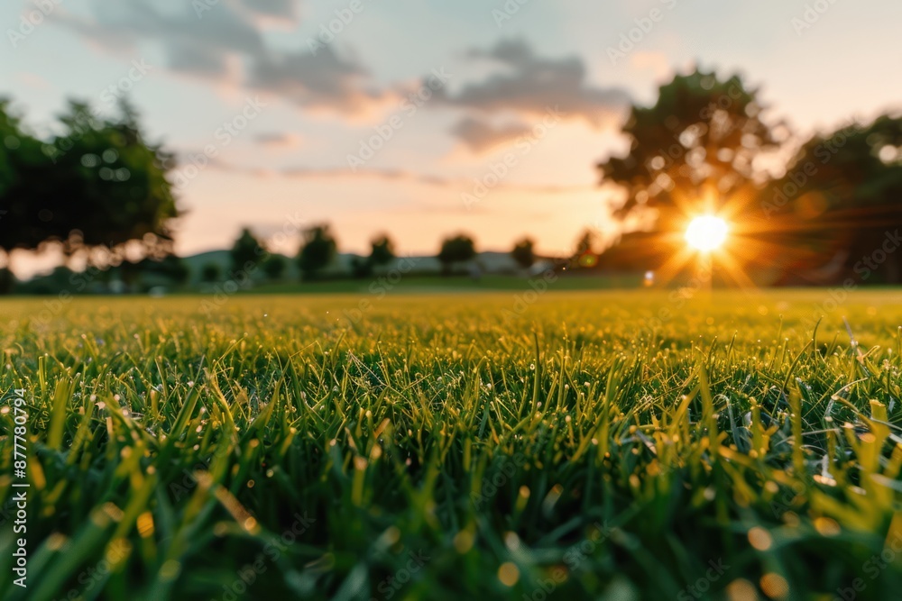 Fresh and Vibrant: A Natural Background of Lush Green Grass in Spring or Summer Fresh and Vibrant: A Natural Background of Lush Green Grass in Spring or Summer