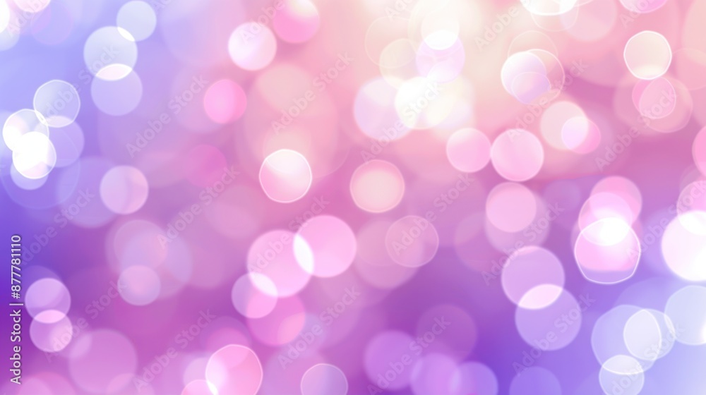Abstract Purple and Pink Bokeh Background Abstract Purple and Pink Bokeh Background