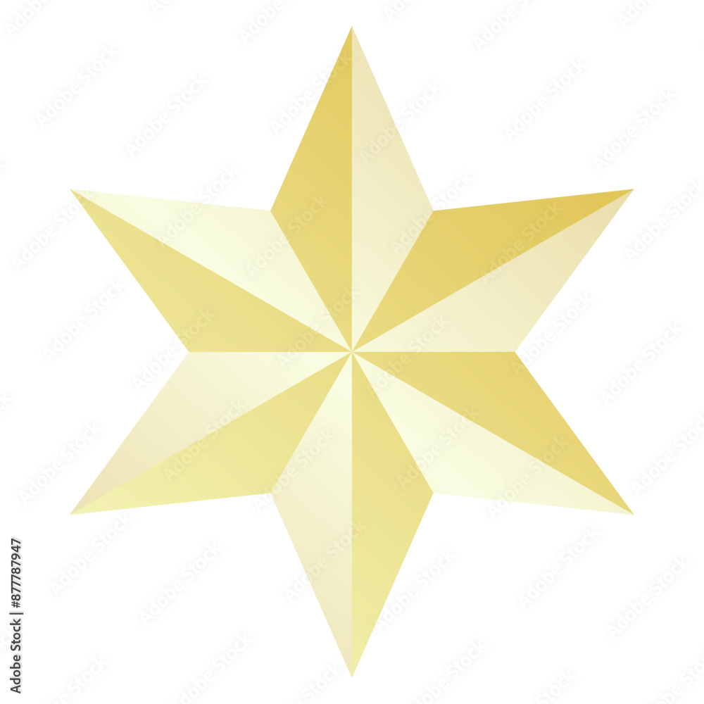 Obraz premium Flat design star element illustration
