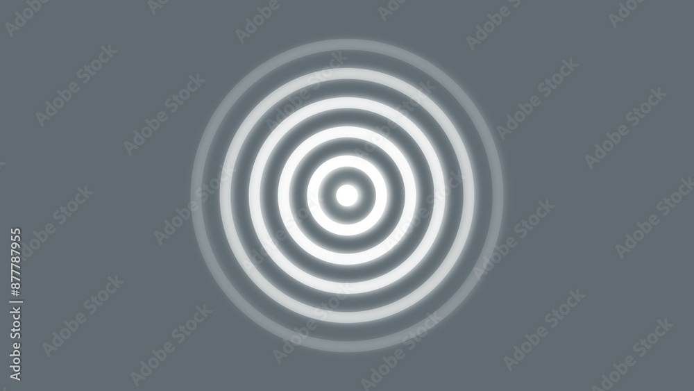 Abstract radio wave and pulse rate icon circle background. Abstract radio wave and pulse rate icon circle background.