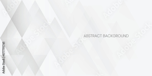 Abstract white monochrome vector background, for design brochure, website, flyer. Geometric white wallpaper for certificate, presentation, landing page