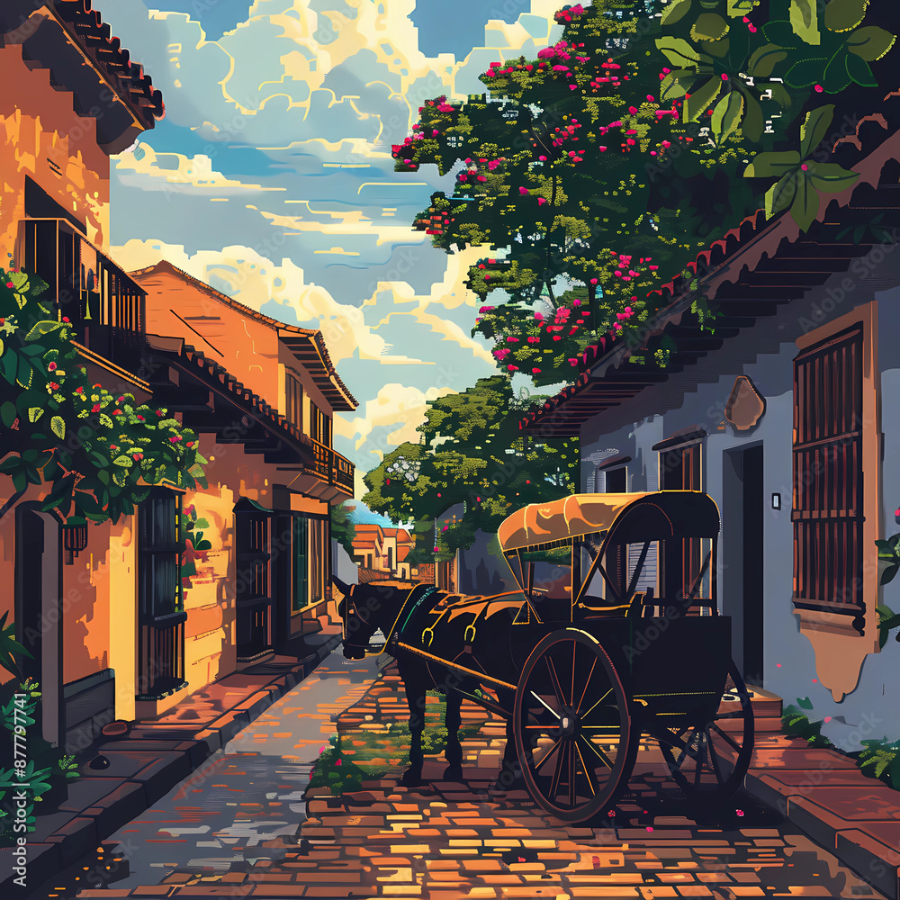 Φωτογραφία Colonial Cartagena: A Horse Carriage Journey Through History