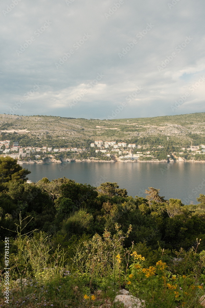 Fototapeta premium View of Dubrovnik from Lokrum Island