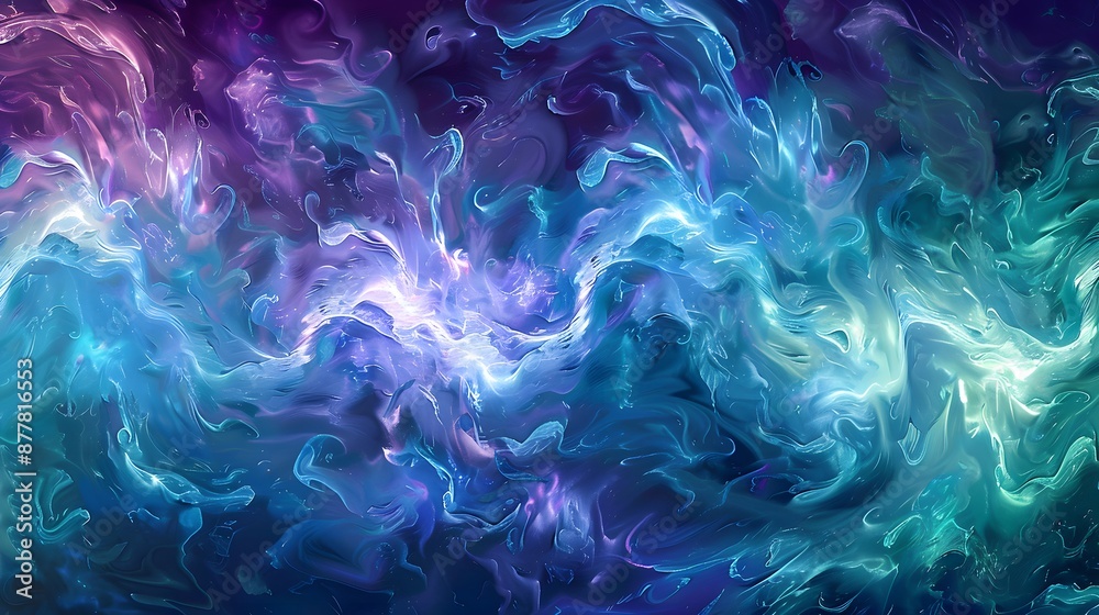abstract background with smoke