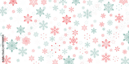 雪　クリスマス　冬　光　背景