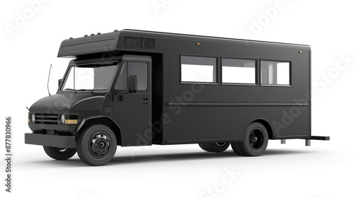 Attractive Modern food trucks with realistic desing