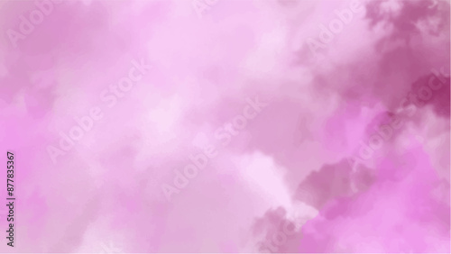 Abstract pink watercolor background.Hand painted watercolor. vector