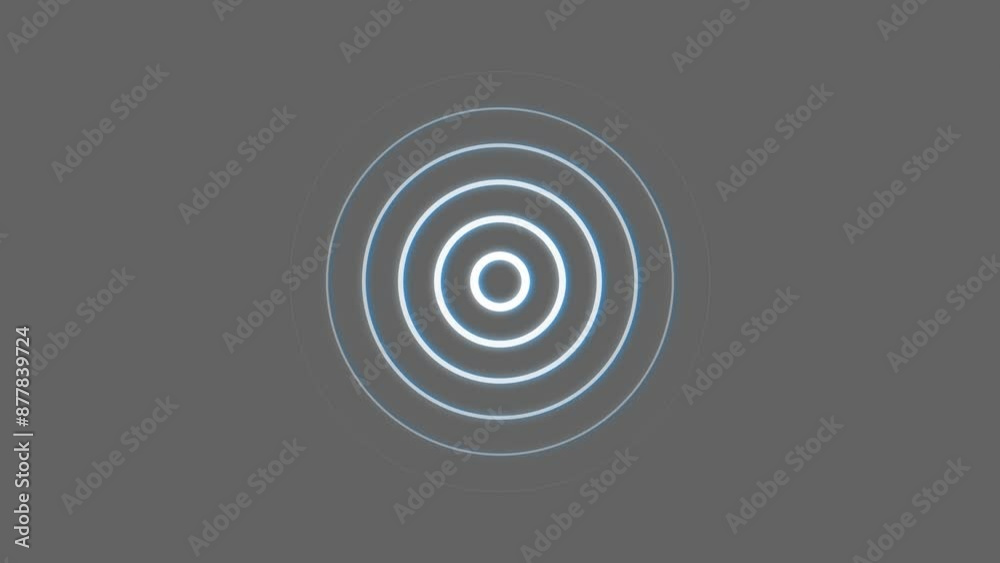 Technology Radio wave signal animation background. Technology Radio wave signal animation background.