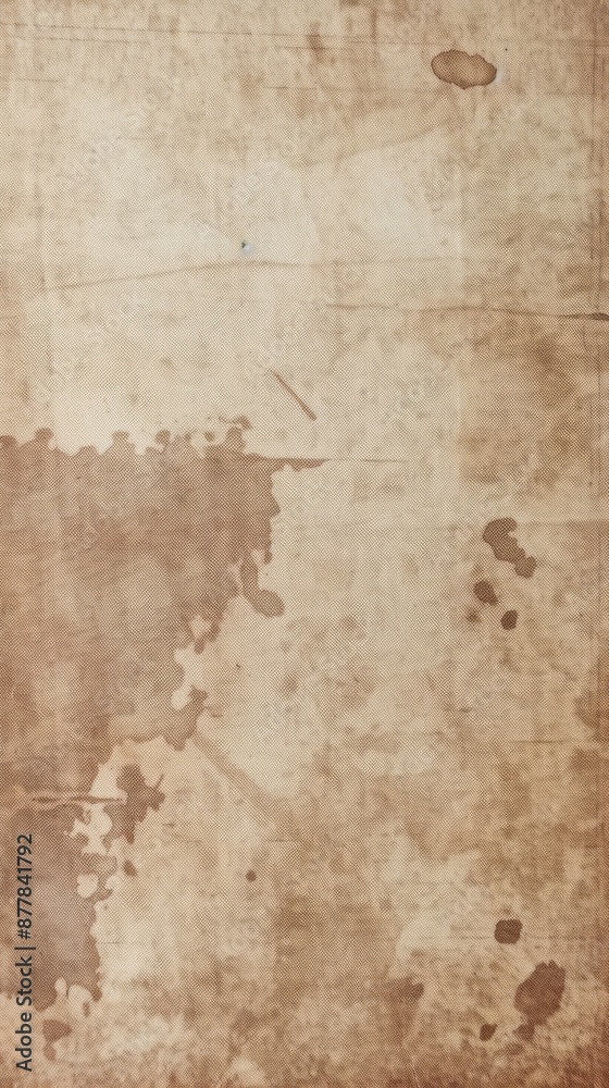 Fototapeta premium Timeworn Elegance: The Textured Beauty of an Aged, Faded Paper Background with a Vintage Aesthetic Appeal