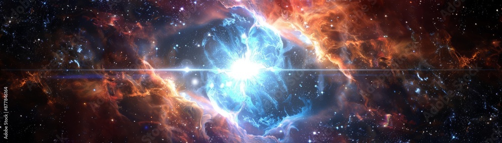 A striking image of a supernova explosion in deep space, showcasing vibrant colors and stunning cosmic details. Perfect for astronomy enthusiasts. A striking image of a supernova explosion in deep space, showcasing vibrant colors and stunning cosmic details. Perfect for astronomy enthusiasts.