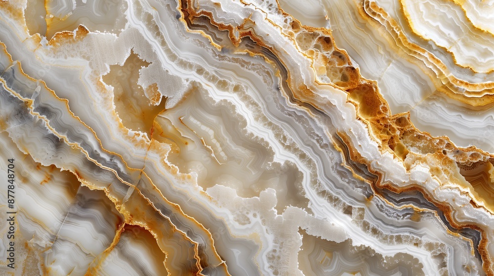 Natural marble patterns in rock formations showcase stunning designs formed over millions of years.