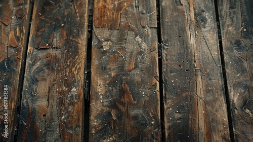 aged wooden surfaces